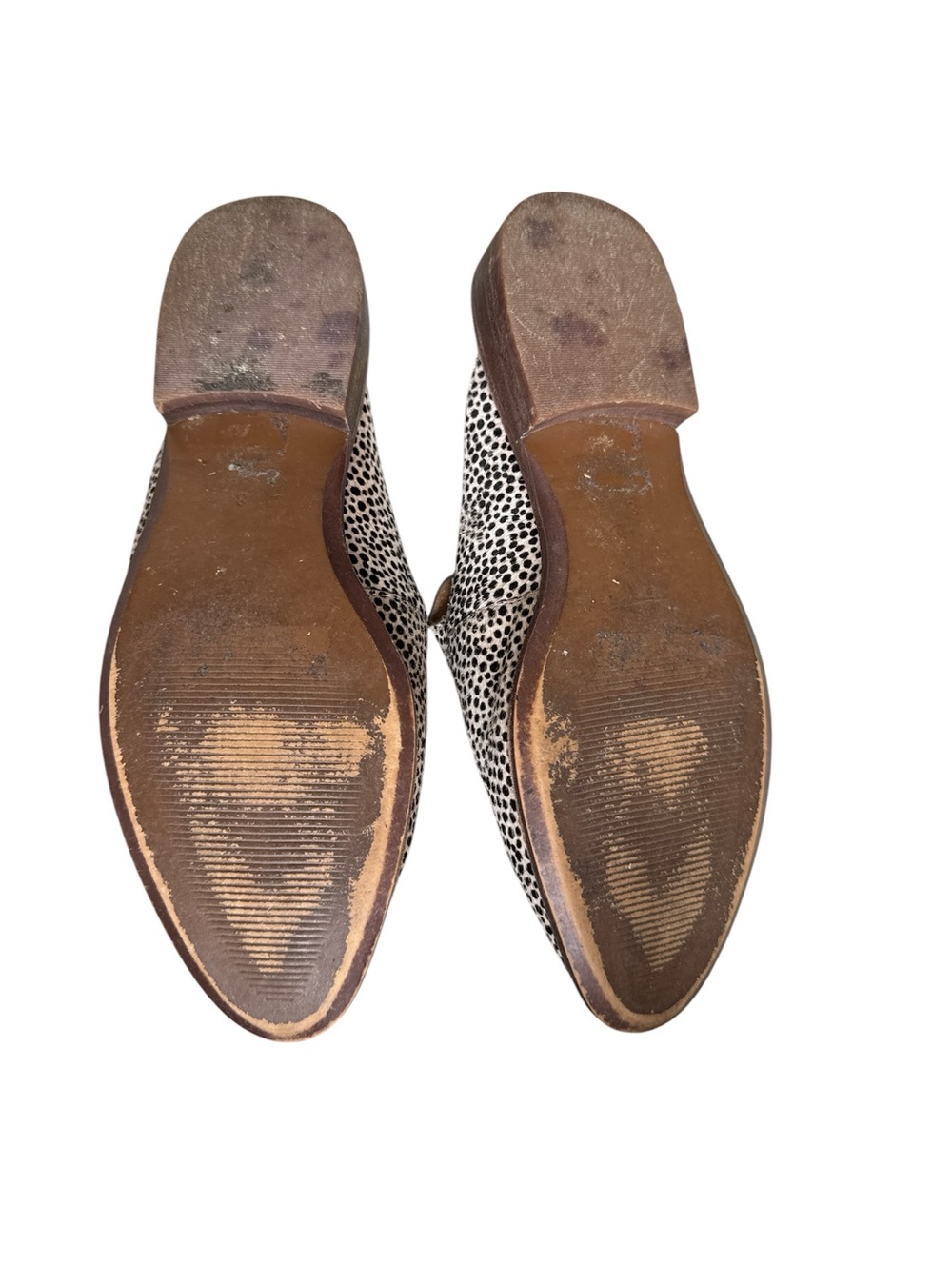 Madewell The Frances Loafer Mules Slides Women’s Size 8 Painted Calf Pattern - Picture 6 of 10